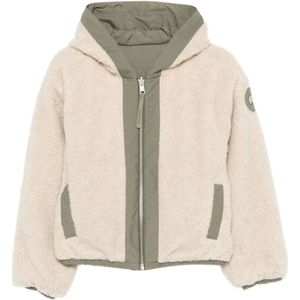 Canada Goose, Dames, Jassen, Beige, Maat: L Wol,