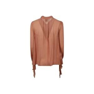 Pinko Hemden , Brown , Dames , Maat: M