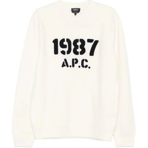 A.p.c., Heren, Truien, Wit, Maat: L