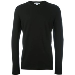 James Perse, Heren, Tops, Zwart, Maat: XL Katoen,