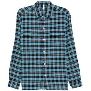 Sunflower, Heren, Overhemden, Blauw, Maat: M