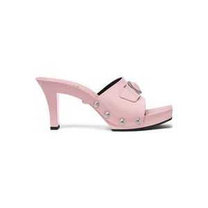 Versace Roze Hoge Hak Sandalen , Pink , Dames , Maat: 36 EU