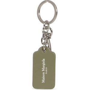 Maison Margiela, Heren, Accessoires, Groen, Maat: ONE Size Leer,