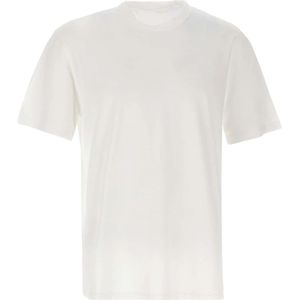 Ten C, Heren, Tops, Wit, Maat: M Katoen,