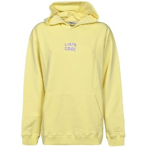 Livincool, Dames, Sweatshirts & Hoodies, Geel, Maat: S Katoen,