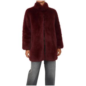 Iblues, Dames, Jassen, Rood, Maat: M Poliester,