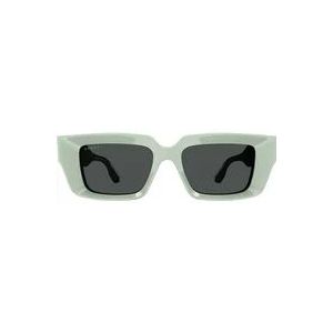 Gucci Groene zonnebril voor vrouwen , Green , Dames , Maat: 54 MM