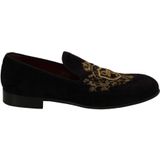 Dolce & Gabbana, Heren, Schoenen, Zwart, Maat: 39 EU Suède,