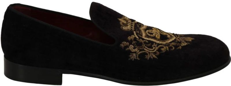 Dolce & Gabbana, Heren, Schoenen, Zwart, Maat: 39 EU Suède,