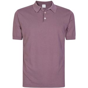 Eleventy, Heren, Tops, Paars, Maat: XL Katoen,