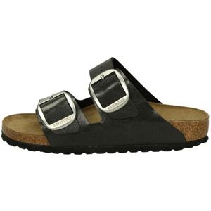 Birkenstock - Arizona Big Buckle - Teenslippers - Zwart - Suède