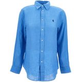 Polo Ralph Lauren, Dames, Blouses & Shirts, Blauw, Maat: XS