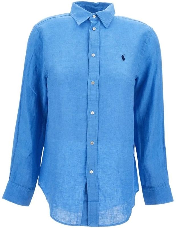 Polo Ralph Lauren, Dames, Blouses & Shirts, Blauw, Maat: XS
