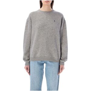 Ralph Lauren, Dames, Sweatshirts & Hoodies, Grijs, Maat: XL Katoen,