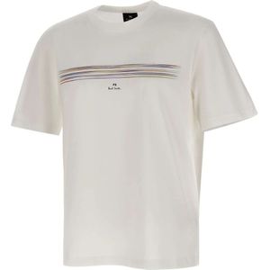 Paul Smith, Heren, Tops, Wit, Maat: L Katoen,