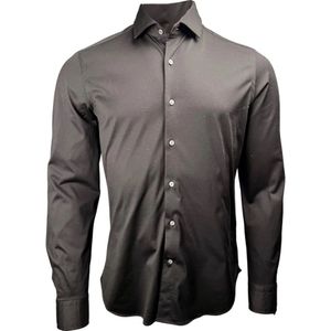 Sonrisa, Heren, Overhemden, Grijs, Maat: M Jersey,