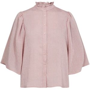 Co'Couture, Dames, Blouses & Shirts, Roze, Maat: XS Viscose,