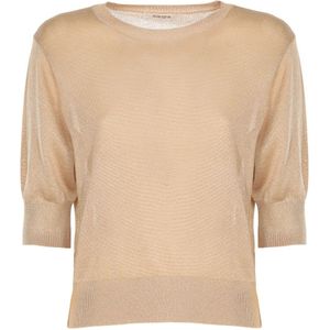 Kangra, Dames, Truien, Geel, Maat: S Viscose,