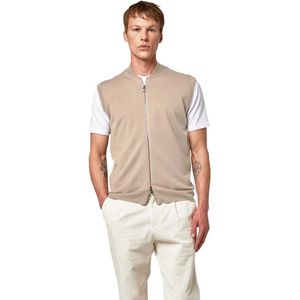 Alpha Studio, Heren, Jassen, Beige, Maat: M Wol,