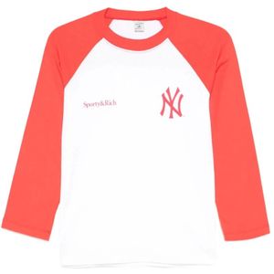 Sporty & Rich, Dames, Tops, Wit, Maat: S