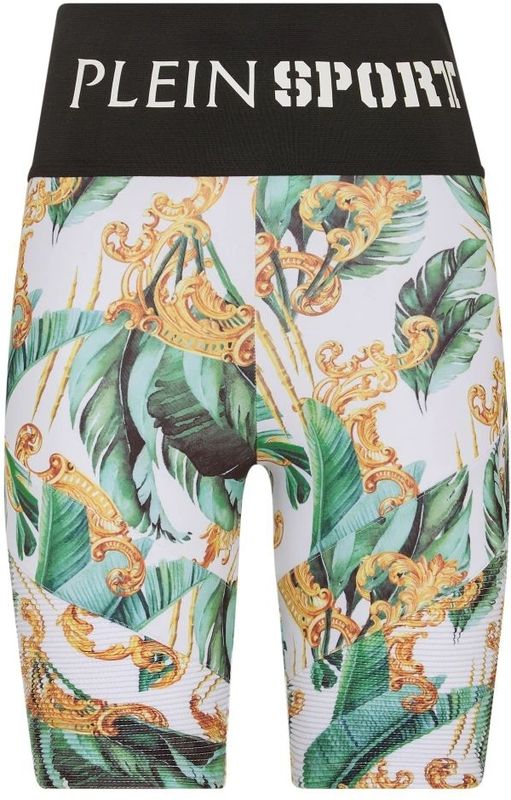 Plein Sport, Dames, Korte broeken, Veelkleurig, Maat: XS Poliester,