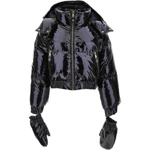 Versace Jeans Couture, Dames, Jassen, Zwart, Maat: XS