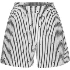 Rotate Birger Christensen, Dames, Korte broeken, Wit, Maat: XS Katoen,