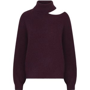 Dante 6, Dames, Truien, Paars, Maat: XL Wol,