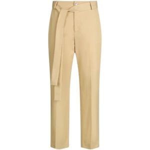 Liu Jo, Dames, Broeken, Geel, Maat: XS Katoen,