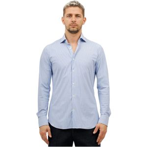 Caliban, Heren, Overhemden, Blauw, Maat: L