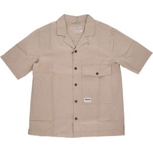 Timberland, Heren, Overhemden, Grijs, Maat: S Katoen,