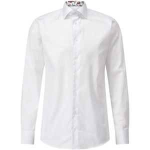Eton, Heren, Overhemden, Wit, Maat: S