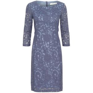 InWear, Dames, Jurken, Blauw, Maat: L Katoen,