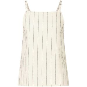 Loulou Studio, Dames, Tops, Beige, Maat: M Linnen,