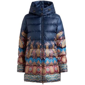 Etro, Dames, Mantels, Veelkleurig, Maat: S Zijde,