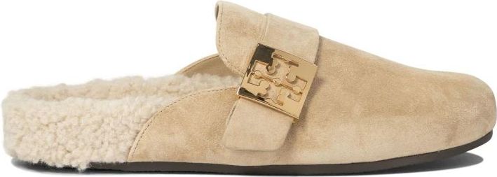 Tory Burch - Amalfi - Leren Slippers - Beige