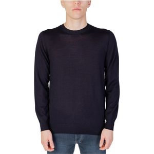 Liu Jo, Heren, Truien, Blauw, Maat: S Katoen,