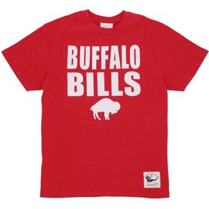 Mitchell & Ness, Heren, Tops, Rood, Maat: L Katoen,