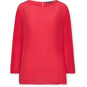 Elena Mirò, Dames, Blouses & Shirts, Roze, Maat: XS Zijde,