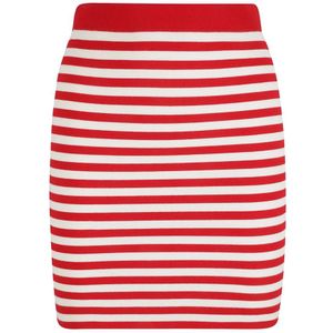 Max Mara, Dames, Rokken, Rood, Maat: S Viscose,