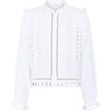 SAINT TROPEZ - Blouse 'MarleeSZ' - Wit - Klassieke Blouse