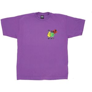 Obey, Heren, Tops, Paars, Maat: S Katoen,