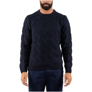 Saint Barth, Heren, Truien, Blauw, Maat: S