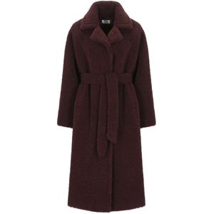 Betta Corradi, Dames, Mantels, Rood, Maat: XS Poliester,