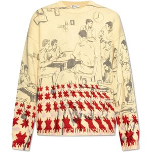 JW Anderson, Heren, Truien, Geel, Maat: S Wol,