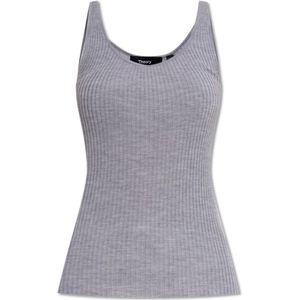 Theory, Dames, Tops, Grijs, Maat: L Wol,