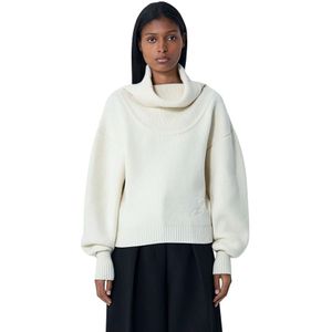 Jacquemus - La Maille Pallone - Coltrui - Wit - Wol en Kasjmier