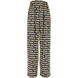 Balenciaga, Heren, Broeken, Veelkleurig, Maat: S Viscose,