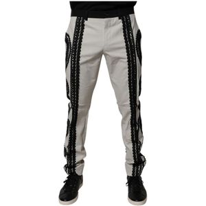 Dolce & Gabbana, Heren, Jeans, Wit, Maat: L Katoen,