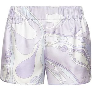 Pucci, Dames, Korte broeken, Veelkleurig, Maat: XS Zijde,